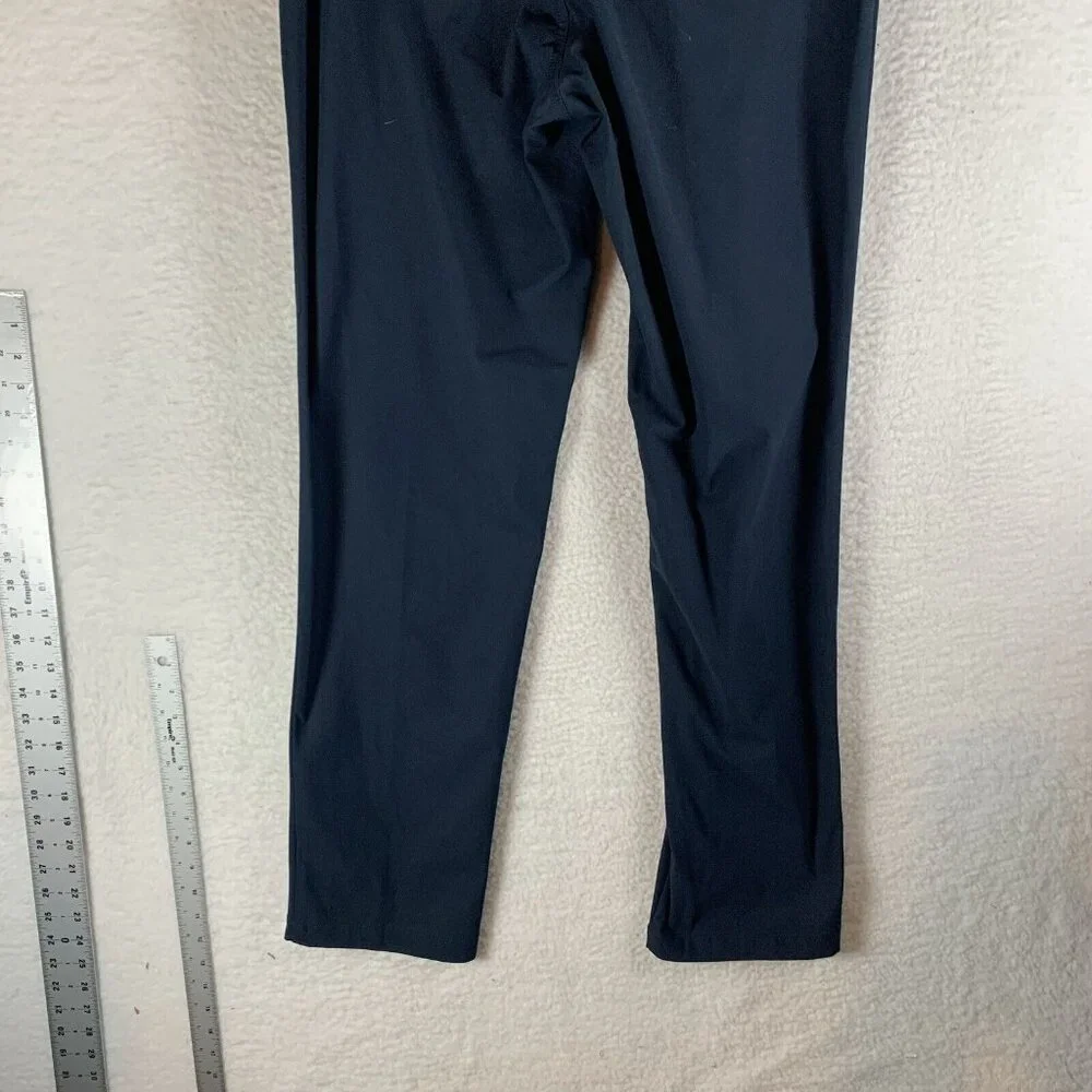 VRST Commuter 2-Way Pants Men's 34 Navy Blue Polyester Stretch Athletic Fit 9782